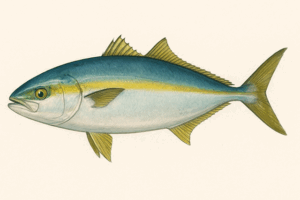 ハマチのイラスト