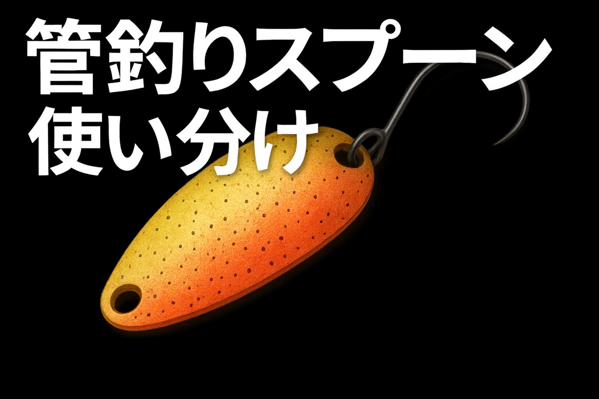 管釣り用スプーンのイラスト